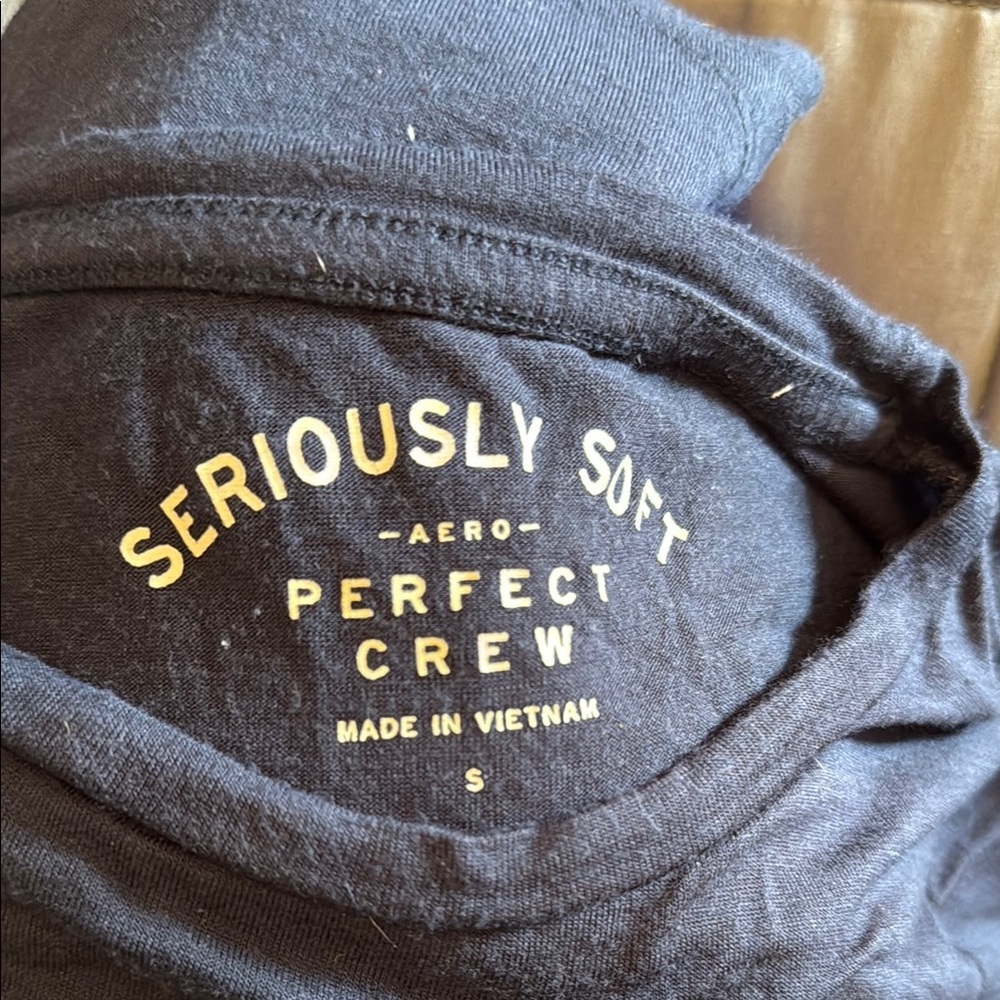 Aeropostale Seriously Soft Blue Tee